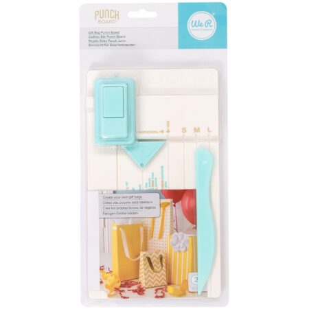 We R Memory Keepers Gift Bag Punch Board, Punches Papers Hole Punches Paper Punches Paper