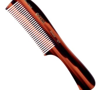 Kent 10T Large Wide Tooth Comb – Rake Comb Hair Detangler / Wide Tooth Comb for Curly Hair