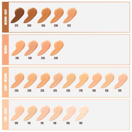Maybelline Fit Me Dewy + Smooth Liquid Foundation Makeup, Fair Ivory, 1 Count (Packaging M - Image 6