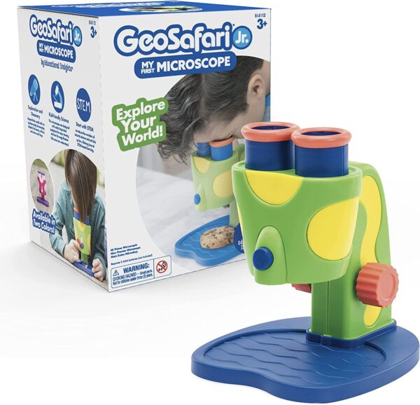 GeoSafari Jr. My First Kids Microscope Toy, Preschool Science, STEM Toy, Gift for Toddlers