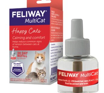 FELIWAY MultiCat Calming Pheromone, 30 Day Refill – 1 Pack