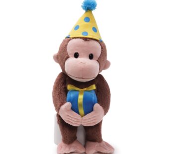 Gund Curious George Dressed for a Birthday 14″ Plush