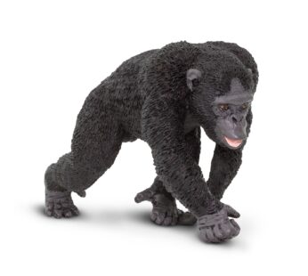 Safari Ltd. Chimpanzee Figurine – Hand-Painted, Lifelike 4″ Model Figure – Fun Educational