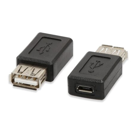 ELECTOP 2 Pack USB 2.0 A Female to USB Micro Female Adapter Converter - Image 2