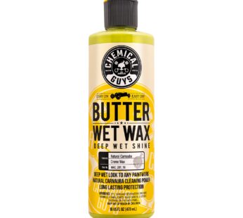 Chemical Guys WAC_201_16 Butter Wet Wax, Deep Wet Shine for Cars, Trucks, SUVs, RVs & More