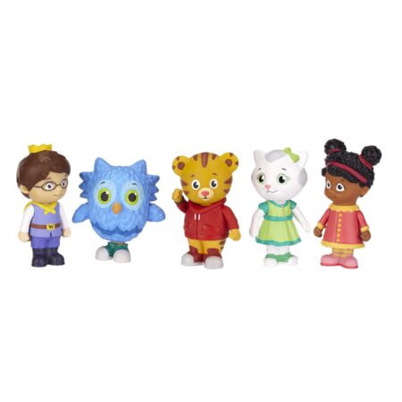 Daniel Tiger's Neighborhood Friends Figures Set, Multicolor (25014-TT)