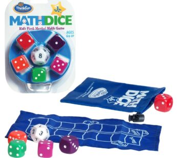 Think Fun Math Dice Junior Game for Boys and Girls Age 6 and Up – Teachers Favorite and To