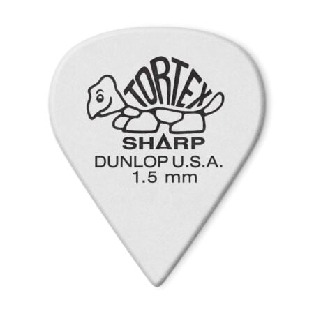 JIM DUNLOP Guitar Body (412P150), White, 1.5 mm