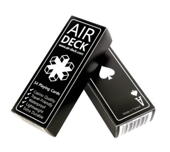 Air Deck Travel Playing Cards – Black