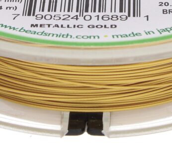 The Beadsmith Flex-Rite 7 Strand Nylon Coated, Stainless-Steel Beading Wire, Jewelry Makin