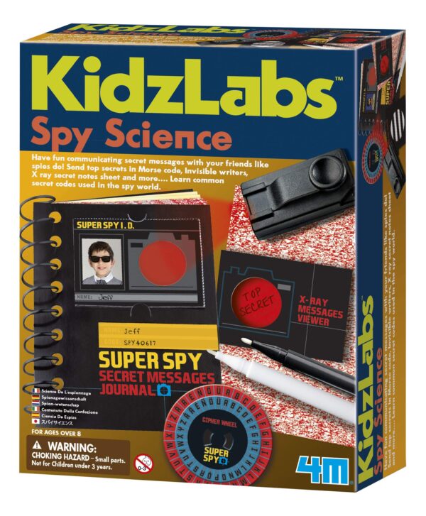 4M Spy Science Secret Messages Kit, Medium