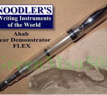 Luxury Brands Noodlers Ahab Fountain Pen Demo (15021)