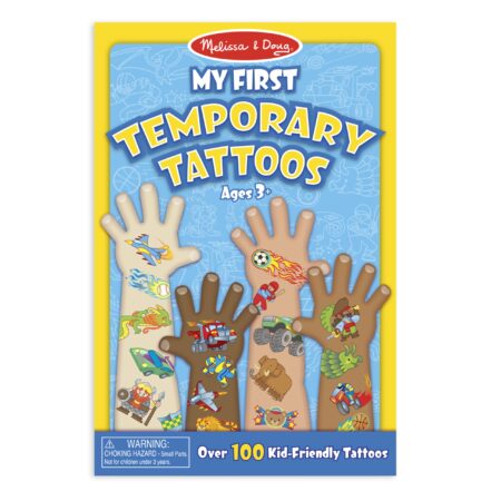 Melissa & Doug My First Temporary Tattoos - Blue - Image 2