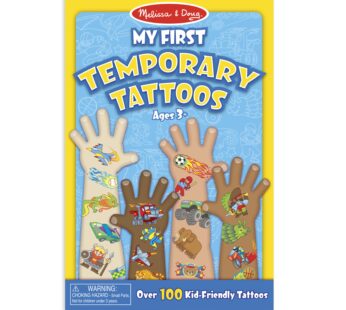 Melissa & Doug My First Temporary Tattoos – Blue