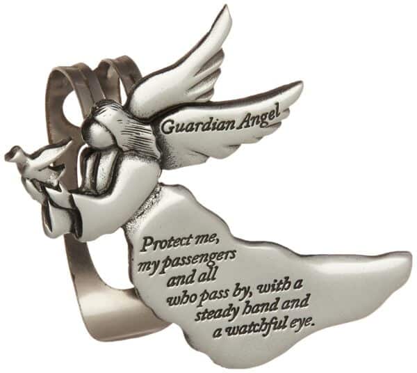 Cathedral Art (Abbey & CA Gift Guardian Angel Sun Visor Clip, Multicolored