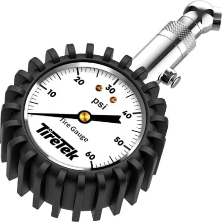 TIRETEK Tire Pressure Gauge for Cars (0-60 PSI) - Tire Gauge for Tire Pressure - Best Fath - Image 2
