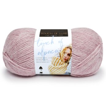 Lion Brand Yarn (1 Skein) Touch of Alpaca Yarn, Blush