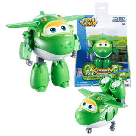Super Wings - Transforming Mira Toy Airplane Figure | 5" Scale | Fun Toy for 3 4 5 year ol