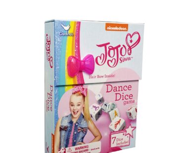 Spin Master Games Cardinal Games JoJo Siwa Dance Dice Dance Dice Game, Original Version (6