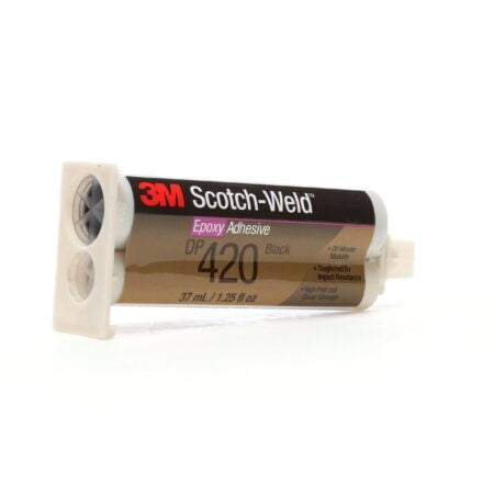 3M Scotch-Weld Epoxy Adhesive DP420 Black, 1.25 fl oz (Pack of 1)