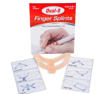 3-Point Products Oval-8 Finger Splints, Support and Protection for Arthritis, Trigger Fing