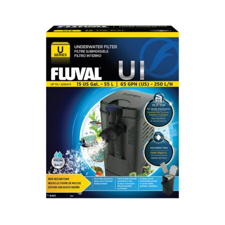 Fluval U1 Underwater Filter ? Designed for Freshwater and Saltwater Aquariums, Also Ideal