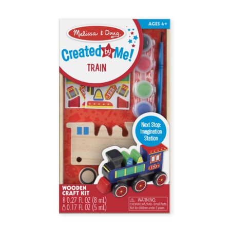 Melissa & Doug Train Wooden Craft Kit - Image 2