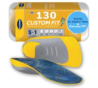 Dr. Scholl s  Custom Fit  Orthotics 3/4 Length Inserts, CF 130, Customized for Your Foot &
