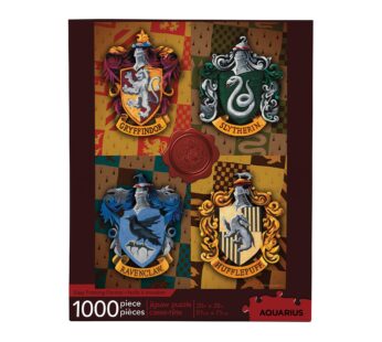 AQUARIUS Harry Potter Puzzle House Crests (1000 Piece Jigsaw Puzzle) – Officially Licensed