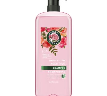 Herbal Essences Smooth Collection Shampoo with Rose Hips & Jojoba Extracts, PINK , 33.8 fl