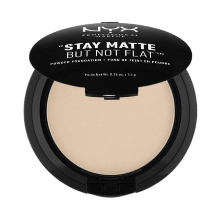NYX PROFESSIONAL MAKEUP Stay Matte But Not Flat Powder Foundation, Nude - Image 2