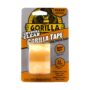 Gorilla Crystal Clear Repair Duct Tape, 1.88  x 5 yd, Clear, (Pack of 1)