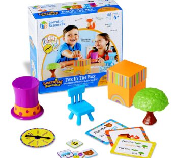 Learning Resources Fox In The Box Position Word Activity Set – 65 Pieces, Ages 4+ Preschoo