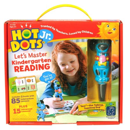 Educational Insights Hot Dots Jr. Let's Master Kindergarten Reading Set, Homeschool & Kind