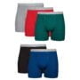 Hanes Men's Boxer Soft Breathable Cotton ComfortFlex Waistband, Multipack Brief Underwear,