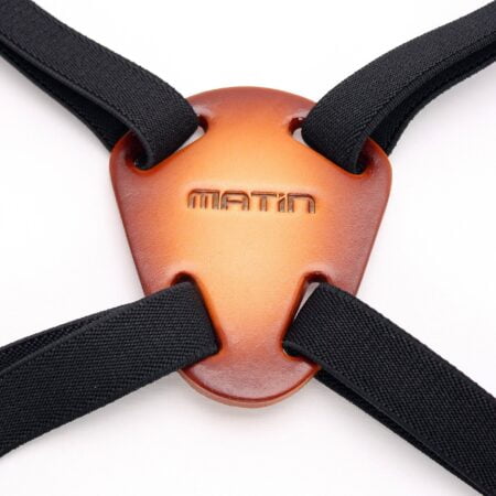 Matin Nylon & Leather Binocular Harness Strap with Quick Release System - Image 2