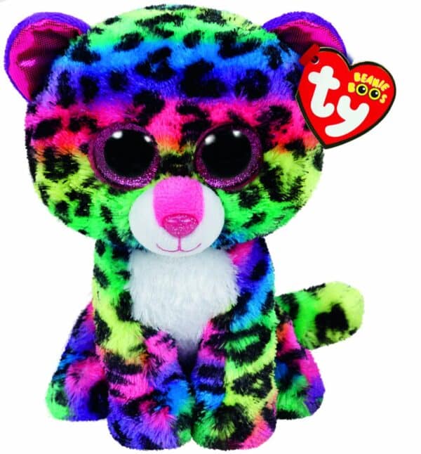 Ty Dotty Leopard Plush, Multicolor, Regular
