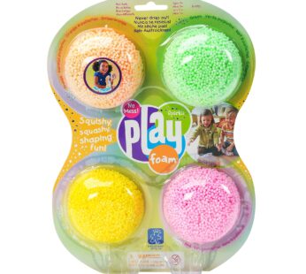 Educational Insights Playfoam Sparkle 4-Pack, Fidget, Sensory Toy, Easter Basket Stuffers