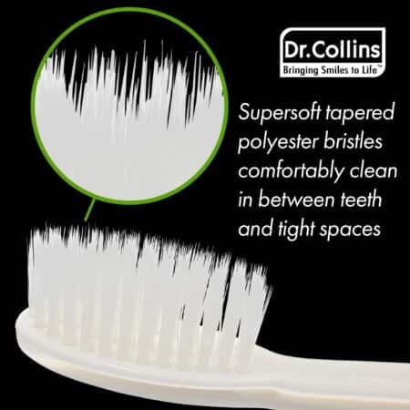 Dr. Collins Perio Toothbrush, (Colors Vary) (Pack of 12) - Image 2