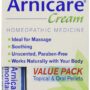 Arnica Cream Value Pack Cream and Arnica 30C Pellets Boiron 2.5 oz + 80 Cream + Pellet