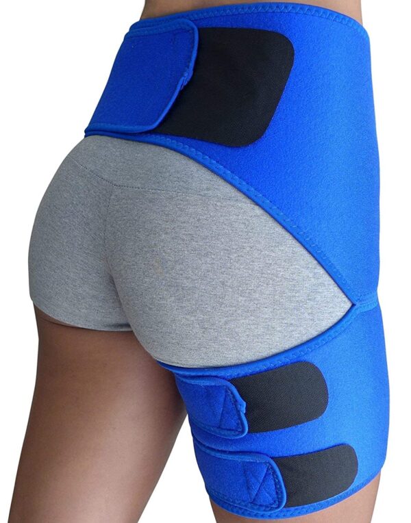 Hip Brace for Sciatica Pain Relief,Compression Support Wrap for Sciatic Nerve, Pulled Thig
