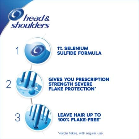 Head and Shoulders Clinical Strength Dandruff and Seborrheic Dermatitis Shamp 13.5 Fl Oz(P - Image 4