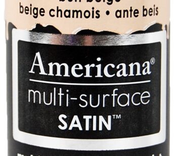 DecoArt DA509-30 Americana Multi-Surface Satin Acrylics Paint, 2-Ounce, Buff Beige