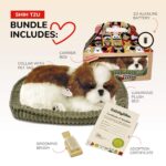 Perfect Petzzz - Original Shih Tzu, Realistic, Lifelike Stuffed Interactive Pet Toy, Compa - Image 2