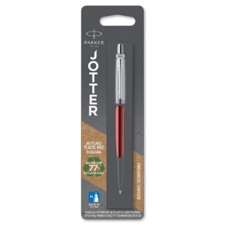 Parker Jotter Kensington Red CT Ballpoint Pen, Blister pack