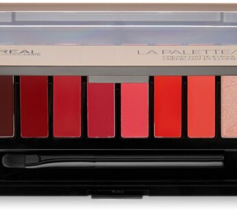 L’Oreal Paris Cosmetics Colour Riche Red La Lipstick Palette, 0.14 Ounce