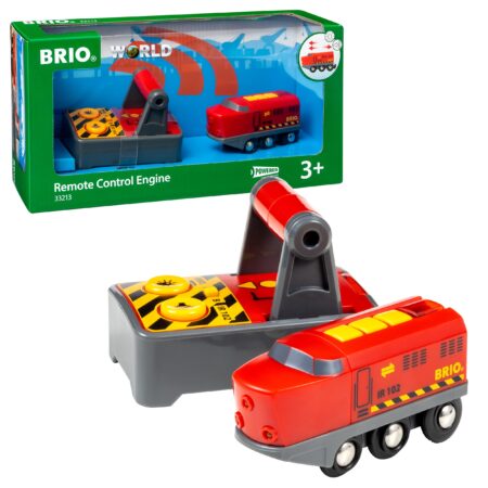 BRIO World 33213 - RC Train - 2 Piece Wooden Toy Train Set for Kids Age 3 and Up - Image 2