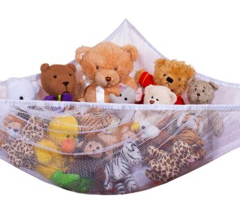 Handy Laundry Jumbo Toy Hammock, Organize Stuffed Animals or Children’s Toys, Looks Great