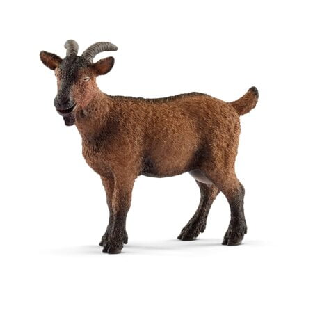 Schleich Farm World Realistic Goat Figurine - Highly Detailed and Durable Farm Animal Toy, - Image 2