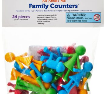 Learning Resources Family Counters Smart Pack, Tactile Learning, Counting & Sorting Toy, 2